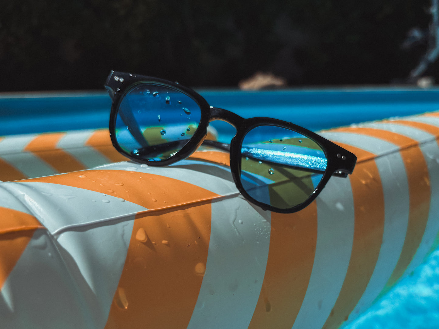 Lunette de soleil ronde