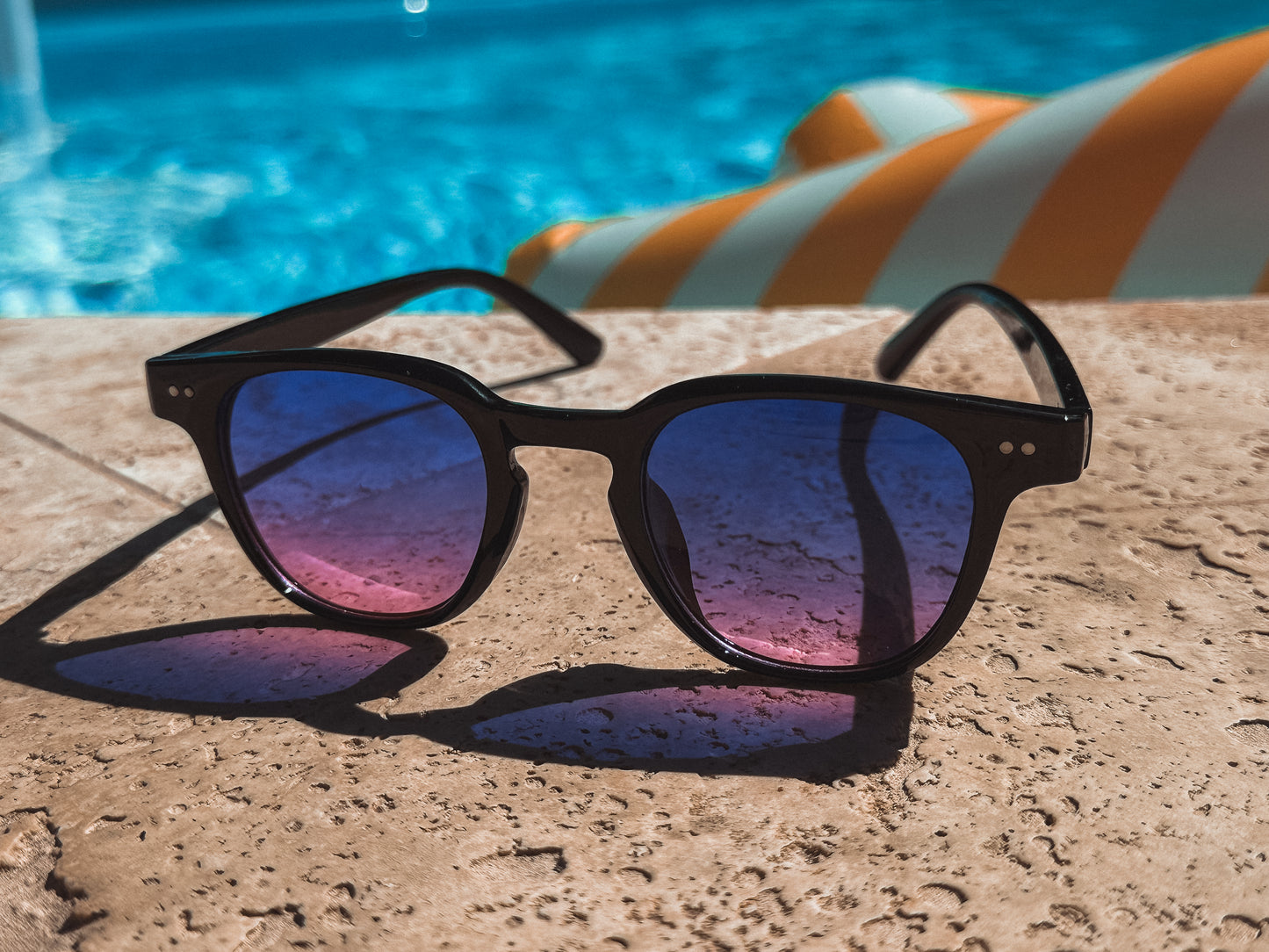 Lunette de soleil ronde