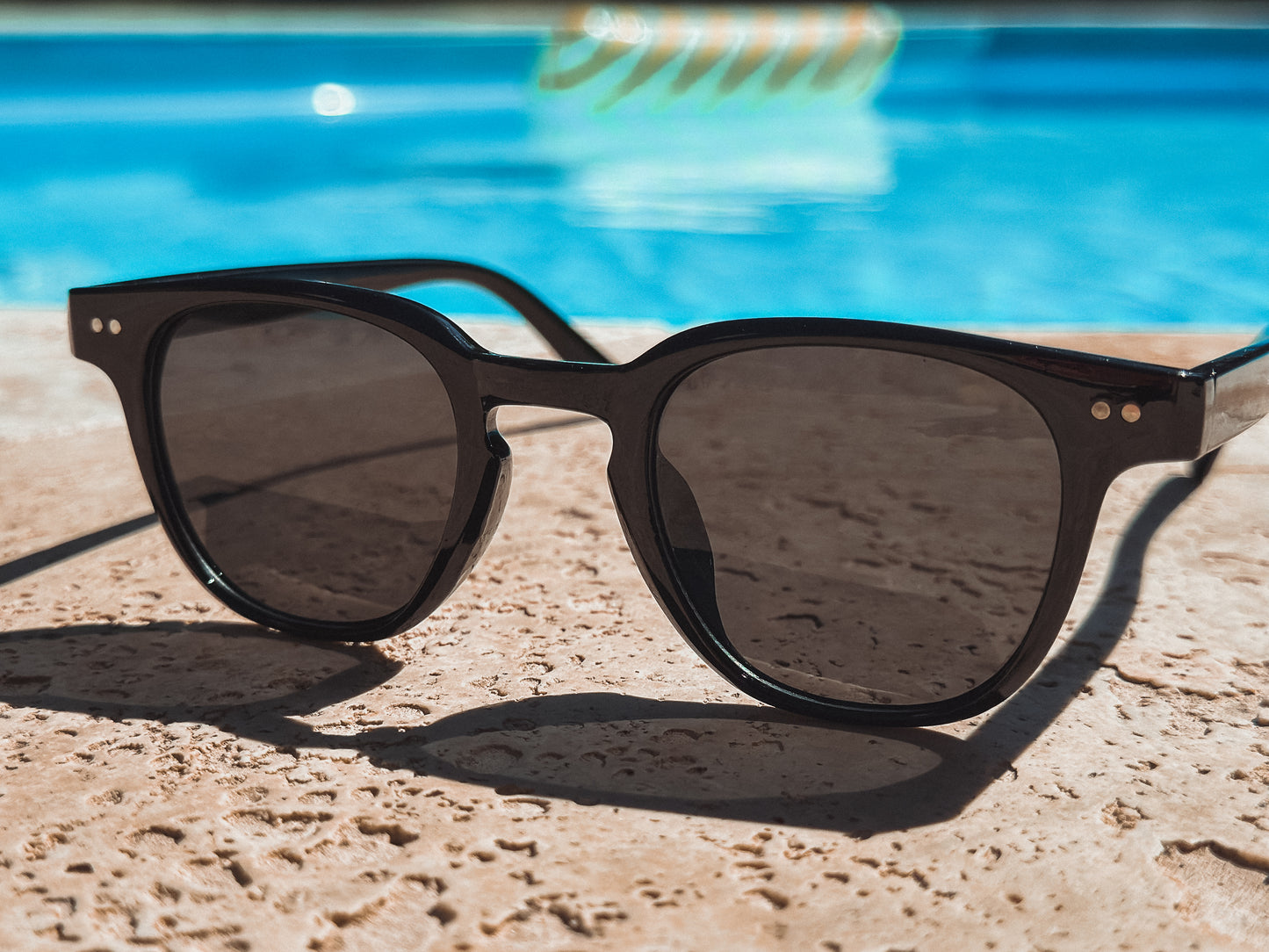 Lunette de soleil ronde
