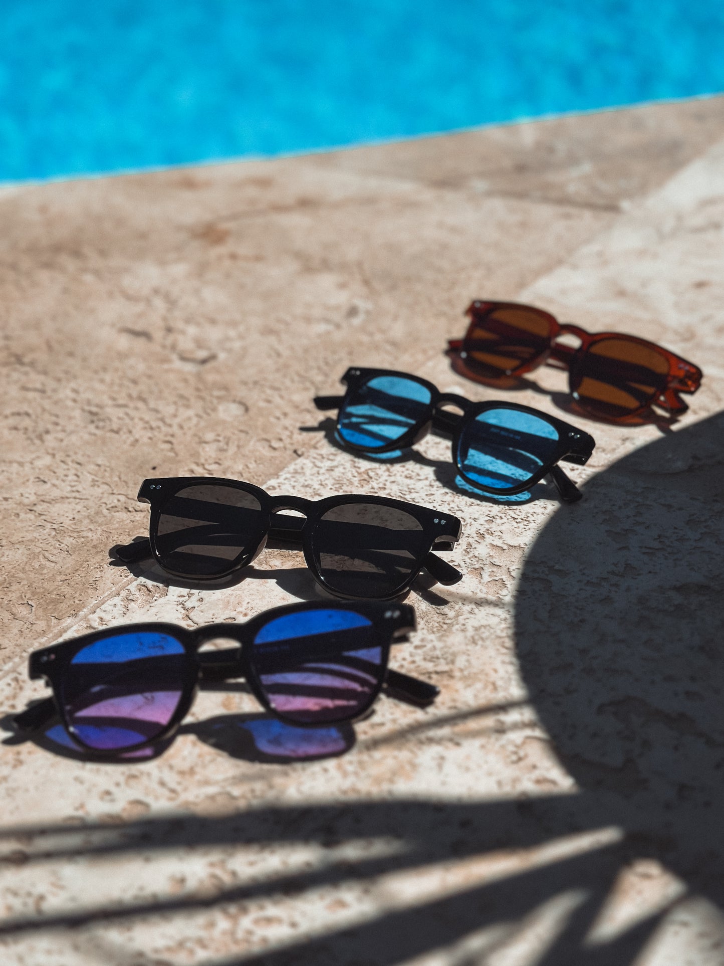 Lunette de soleil ronde