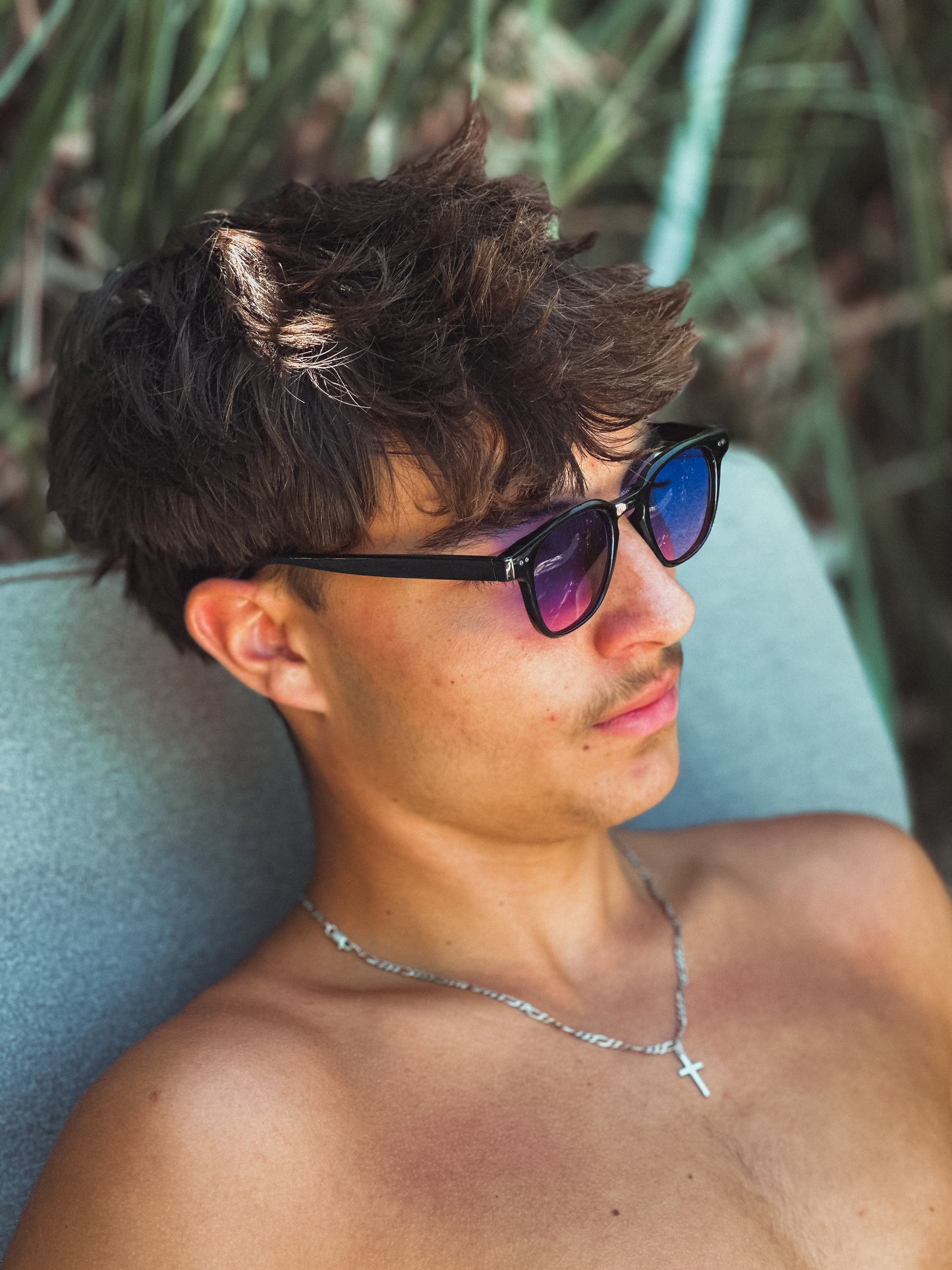 Lunette de soleil ronde