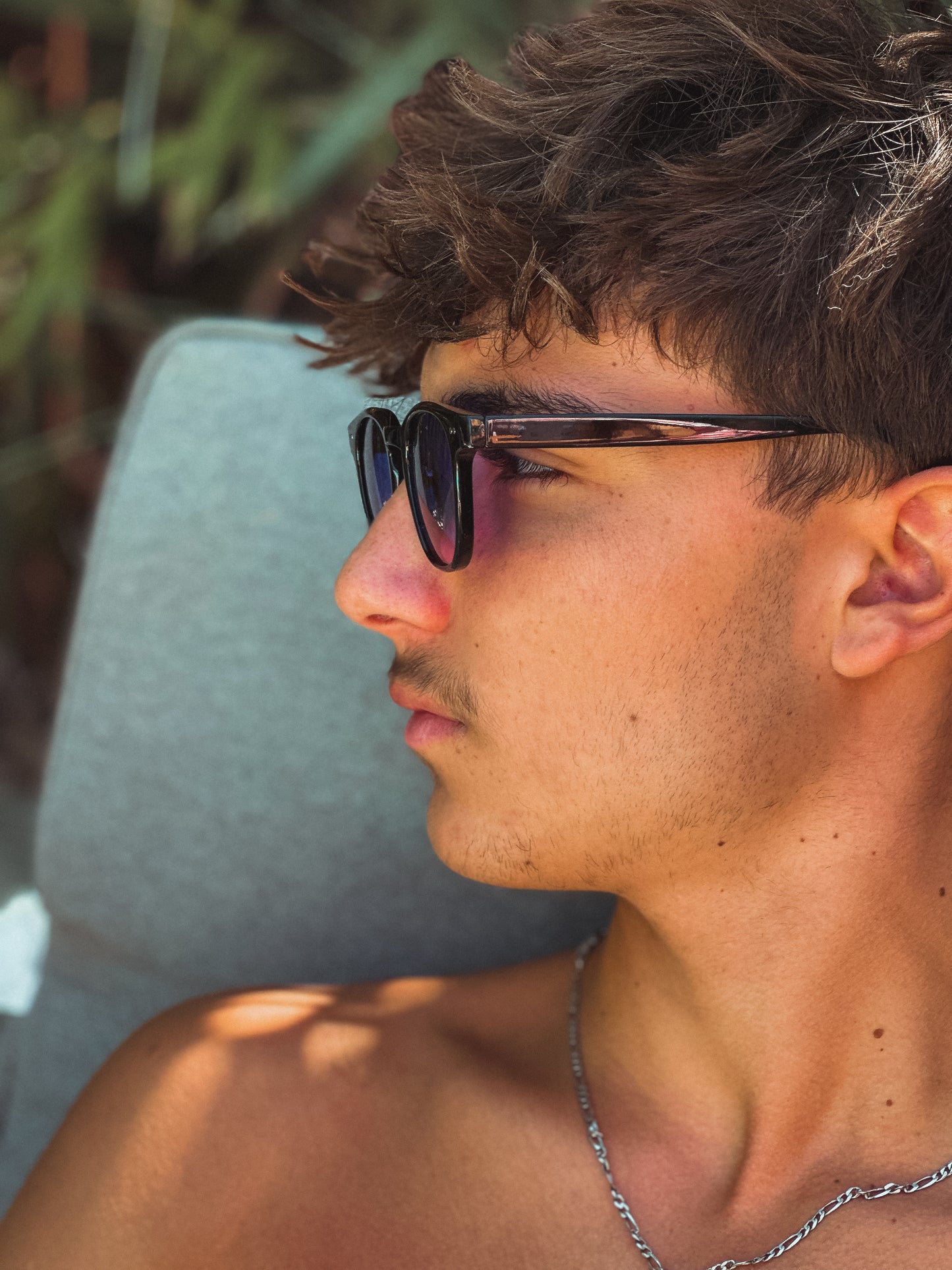 Lunette de soleil ronde
