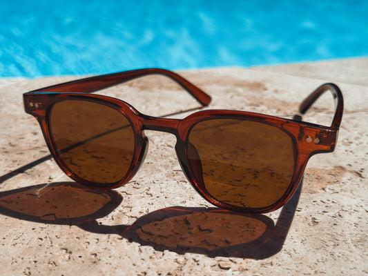 Lunette de soleil ronde